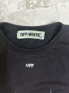 Off-White "Splash" Black T-Shirt