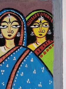 3womens (Ref: Jamini Roy Art) On Bolkom Fev