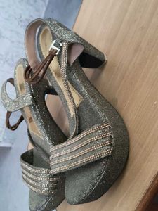 Sparkling Heeled Sandals