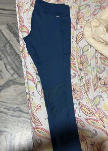 Hockey's Navy Blue Athletic Leggings