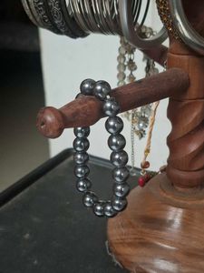 metal beaded bracelet