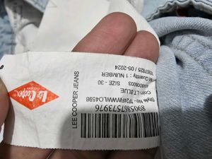 Orginial Lee Cooper Ripped Wide Leg Jea