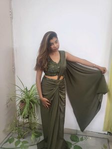 Drape Skirt Saree