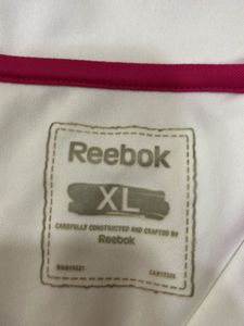 Reebok White Polo Shirt Size XL