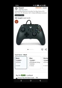 PowerA wired Xbox Controller with 2m cable