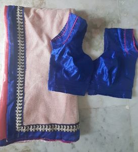 Half Pattern Jute Saree