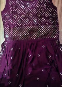 Elegant Purple Kurta Set with Dupatta