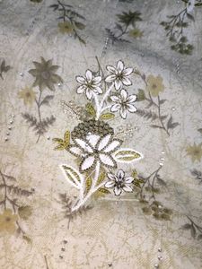 Elegant Unstitched Dress Material