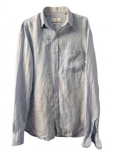 Light Blue Linen Shirt
