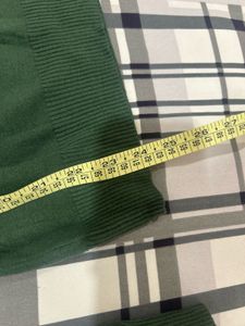 Green Long Sleeve Knit Top