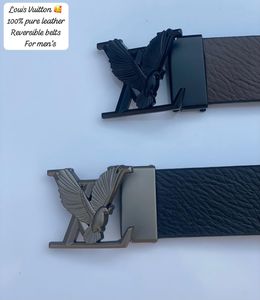 Louis Vuitton Reversible Leather Belt