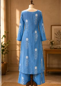 Sky Blue Kurta Set