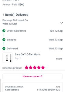 Sara Dtan Mask 175g