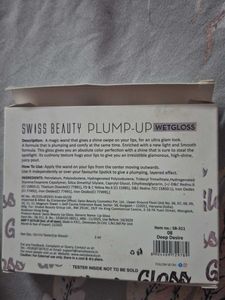 Swiss Beauty Plump-Up Wetgloss Lipsticks