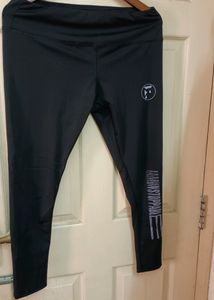 Xl Size Active Wear Black Pants