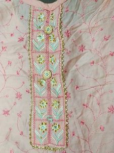 Pink Kurta Set with Dupatta