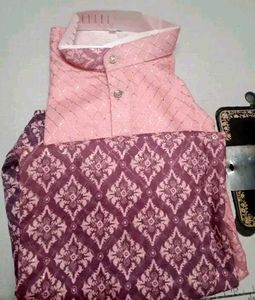 Stylish Men's Ombre purple Kurta