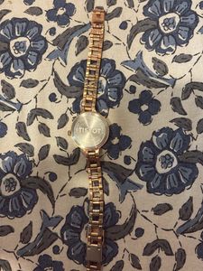 tissot rose Gold Watch