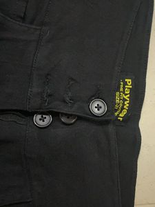 High Waist Black Shorts