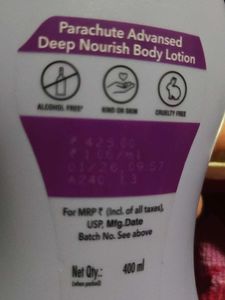 Parachute Advanced Body Lotion