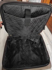 Durable Brown Laptop Briefcase