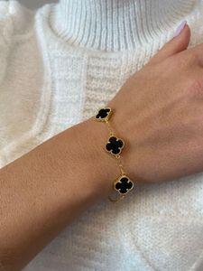 Black Clover Anti Tarnish Bracelet