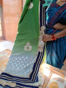 Work Saree