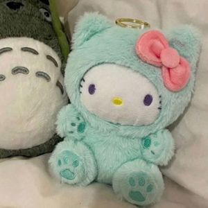 Cute Hello Kitty Plush Keychain Bag Charm