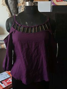 take free for coins Cold Shoulder Purple