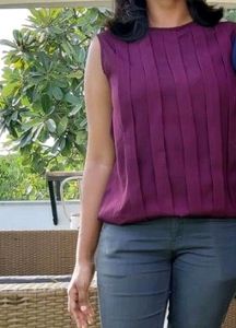 Sleeveless Formal Top