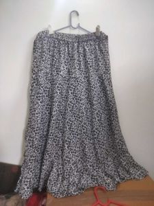 Animal Print Skirt
