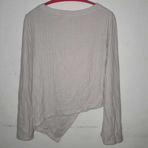 Women's Asymmetrical Knit Top