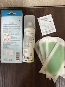 Miniso Wax Strips &amp; Dry Shampoo