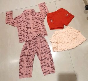 Night Dress  One Skirt and Shor
