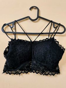 Lace Bralette Crop Top