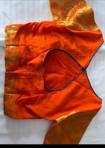 Orange Ethnic lehenga