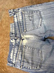 low waist Denim Jeans 2000s hannah montana style