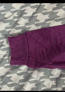 Purple "New Zealand" Graphic Sweatshirt