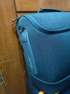 mokobara Laptop Bag available in blue, grey green