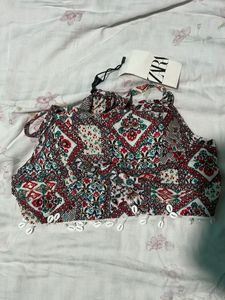Zara Printed Jumpsuit - New with Tags