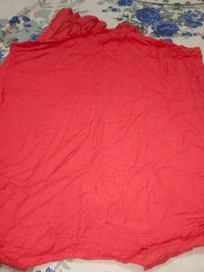 Red Casual Top