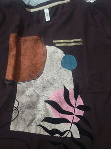 Abstract Print T-Shirt...price Drop