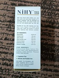 NIHY Face Serum - Clear, Heal, Soothe