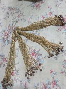 Beaded decor pcs (set of 4)