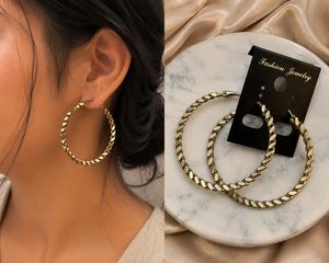 💛Chunky Gold Hoop Earrings💛