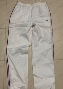Nike White Track Pants