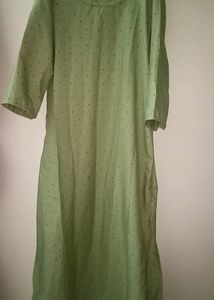Green Kurta🍀 #new#collegewear#pretty