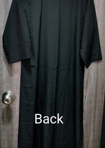 Janasya Yellow And Black Crepe Long Kurta