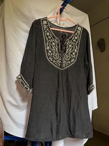 Linen short kurti/top