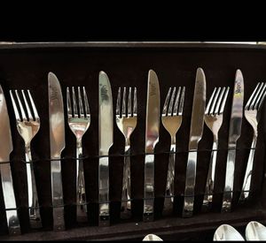 🆕SHAPES Premium Silver Stainless Steel Cutlery